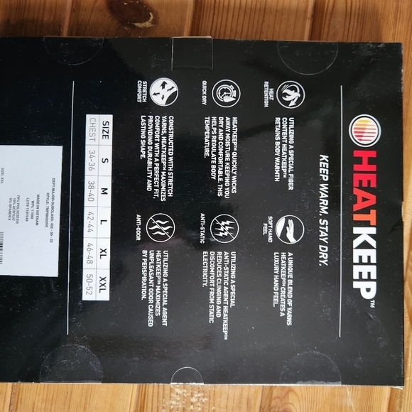 Nib mens heat keep set - Picture 6 of 11